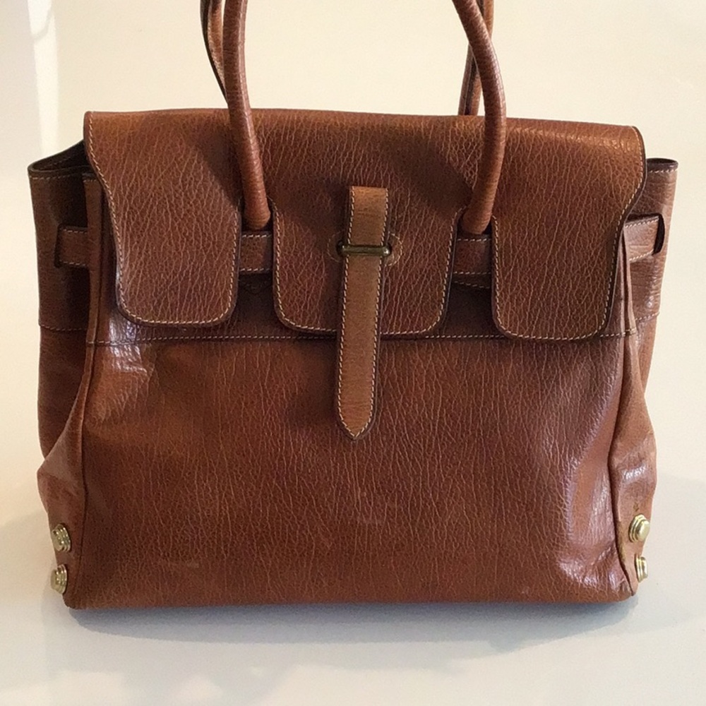 Romor’s brand all leather tote bag.